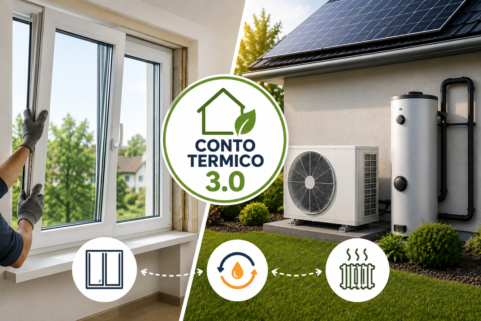 Sostituzione infissi di casa: posso usufruire del Conto Termico 3.0?