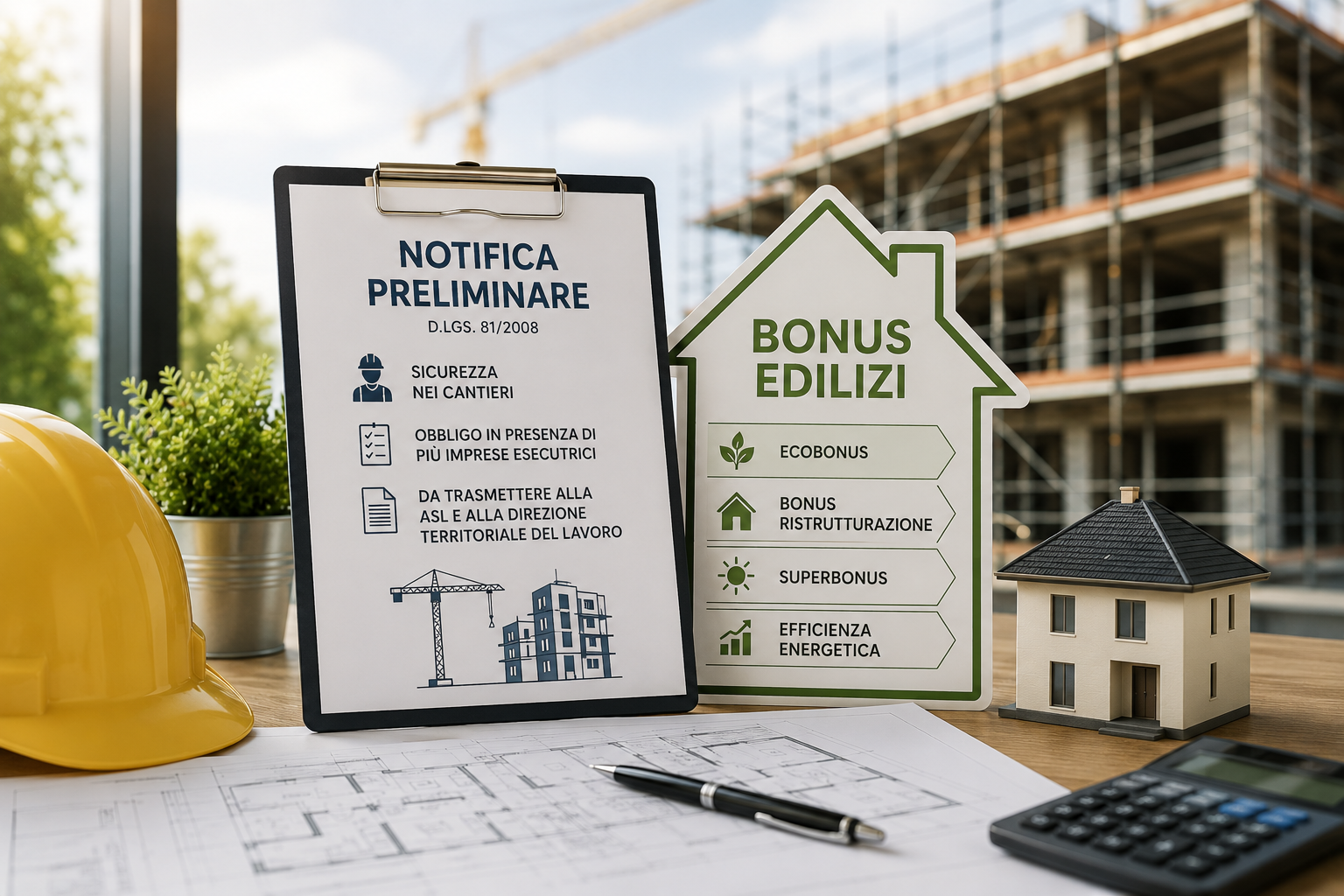 Notifica preliminare e bonus edilizi: è necessaria per ottenere la detrazione?